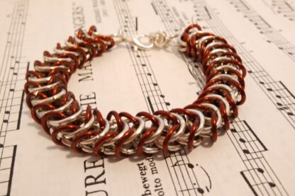 The Caterpillar, Iron and Copper Bracelet - Image 5