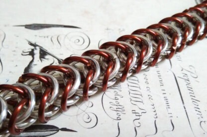 The Caterpillar, Iron and Copper Bracelet - Image 8