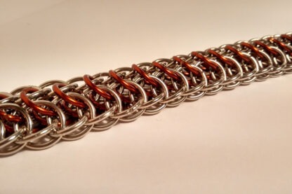 Half Persian Dragonscale Copper Bracelet - Image 2