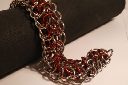 Half Persian Dragonscale Copper Bracelet - Image 4