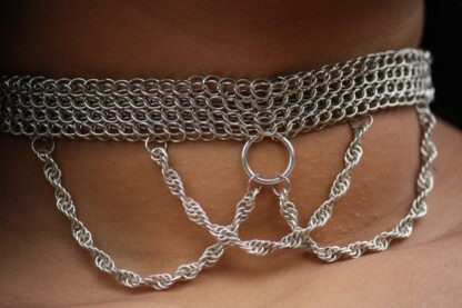 Ethiopian style choker with chains - Image 2