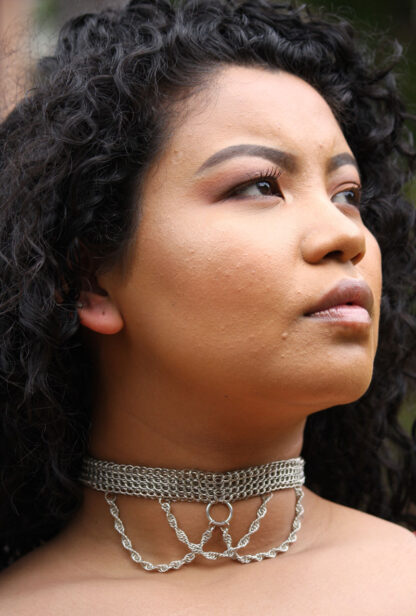 Ethiopian style choker with chains - Image 7