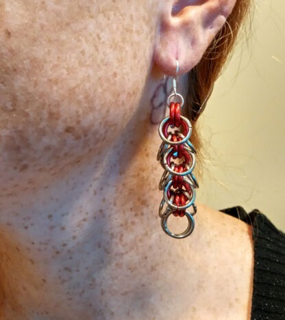 Multicolor Shaggy Earrings